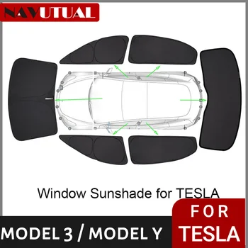 Солнцезащитный козырек для автомобиля Tesla Model 3 Model Y, солнцезащитный козырек на боковое стекло, шторка для кемпинга, аксессуары для отдыха в походах