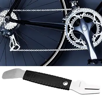 Полезный дисковый тормоз Эргономичный дизайн Прочный Велосипедный ключ для выравнивания дисков из углеродистой стали для ремонтной мастерской