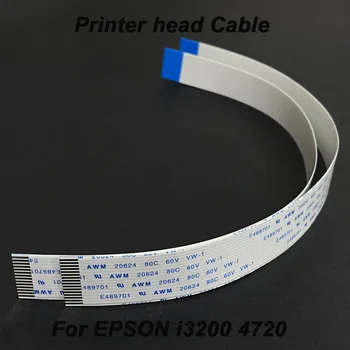 10 шт. Печатающая головка плоский кабель для передачи данных 14Pin для Epson 4720 i3200 EPS3200 Сольвентный УФ планшетный принтер печатающая головка плоский кабель для передачи данных 14 P 40 см