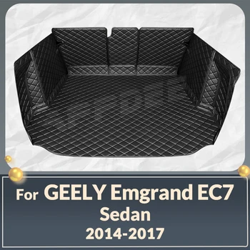 Автоматический Коврик для багажника с полным покрытием GEELY Emgrand EC7 2014-2017 16 15, накладка для багажника автомобиля, Аксессуары для защиты интерьера грузового лайнера