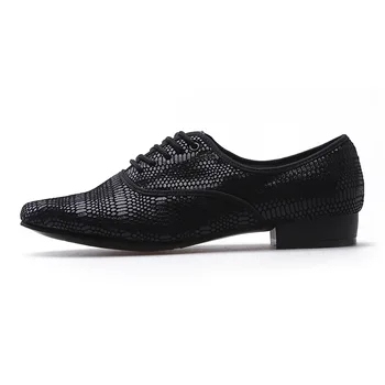 Мужская танцевальная обувь из натуральной кожи, танцевальная обувь национального стандарта, современная обувь, мягкая мужская обувь для латиноамериканских танцев