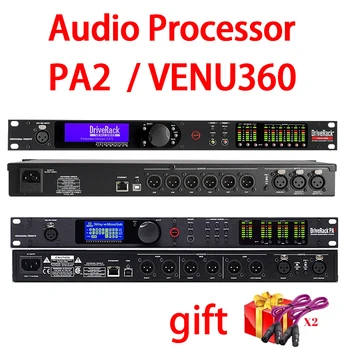 PA2/VENU360 2 Входных 6 Выходных Каскада Аудиопроцессора Оригинальное Программное Обеспечение Pro Audio Driver Rack Профессиональный Аудиопроцессор Динамиков