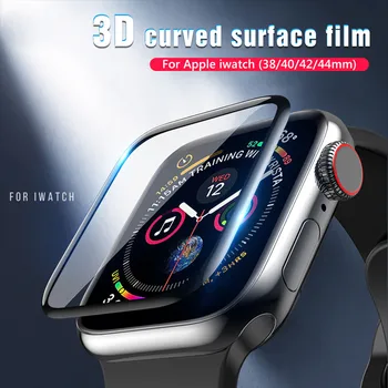 Защитная пленка для экрана Apple Watch 6 5 4 se 40 мм 44 мм Из Прозрачного Не Закаленного Стекла Для Apple Iwatch Series 3 2 1