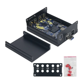 LimeSDR 100 кГц-3,8 ГГц SDR Development Board Kit Плата платформы SDR с открытым Исходным кодом С Металлическим корпусом