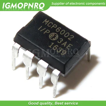 10 шт./лот MCP6002 MCP6002-I/P 1,8 В 1 МГц DIP8 двойной операционный усилитель 100% новая оригинальная гарантия качества