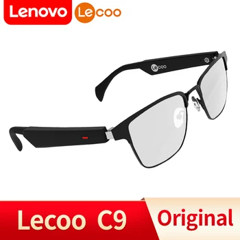 Lenovo Lecoo C9 HIFI Смарт-Очки Гарнитура Беспроводная Bluetooth 5,0 Солнцезащитные Очки Для Спорта на открытом Воздухе наушники Для Вызова Музыкальных Очков