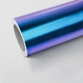 Бесплатная доставка 1.52x18 м, матовые бриллианты, защита от фиолетовой до синей краски, Внутренняя обертка из углеродного волокна