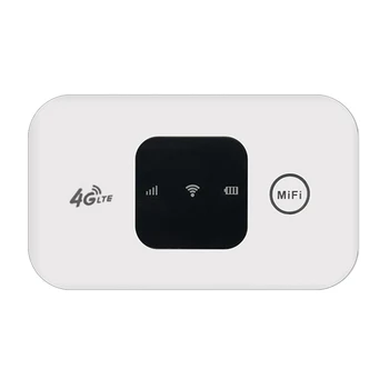 4G Wifi Маршрутизатор Mifi 150 Мбит/с WiFi Модем Автомобильный мобильный WiFi Беспроводная точка доступа Пластиковая поддержка 10 пользователей со слотом для sim-карты