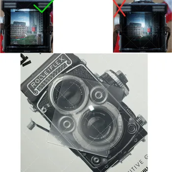 Экран подсветки изображения для фокусировочного экрана камеры Rollei Rolleiflex 3.5E 3.5MX 3.5MX-EVS 2.8B 2.8C 2.8D 2.8E IV VA Cord V