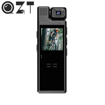 Миниатюрная задняя камера QZT с клипсой HD 1080P Ночного видения Спортивная внешняя камера для хранения данных Портативное устройство для записи видео на открытом воздухе