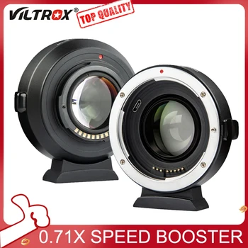 Viltrox EF-FX2 Автофокус 0.71X Адаптер для усиления фокусного расстояния Canon EF для объектива Fujifilm Fuji X Mount Camera XT-30 X-T4 X-PRO2