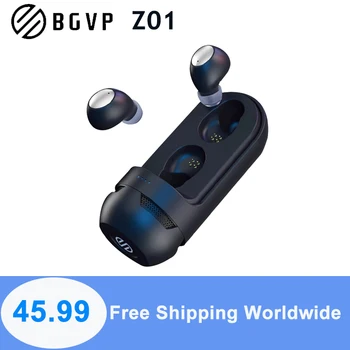 Беспроводные наушники BGVP Z01, портативный Bluetooth-динамик 5.1 TWS, многоцелевые наушники и колонки