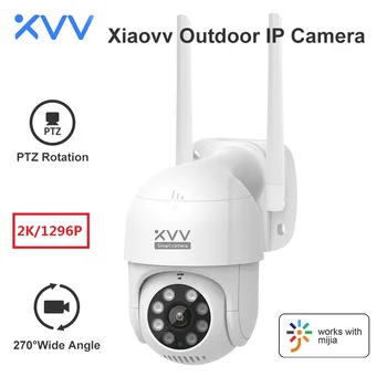 Xiaovv Smart Outdoor Camera P1 2K 1296P HD PTZ Поворот На 270 ° WiFi Видео Веб-камера B10 Pro IP65 IP Камеры Ночного Видения Для Mi Home