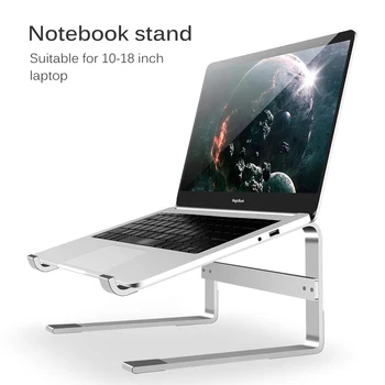 Подставка для ноутбука, кронштейн из алюминиевого сплава 10-18 дюймов, подставка для ноутбука, книжный держатель, поддержка ноутбука для macbook Pro, нетбука Dell