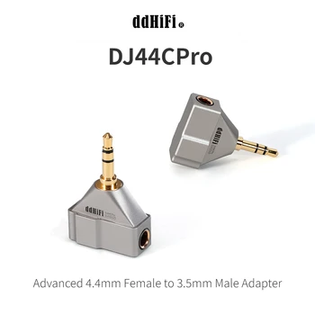 DD ddHiFi DJ44CPro, усовершенствованный переходник от 4,4 мм к 3,5 мм штекеру, с разъемом для наушников Pentaconn и внутренним соединительным проводом Nyx