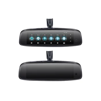 Новейший 4g wifi 24-часовой парковочный gps fhd 1080p 3-объективный видеорегистратор с автокамерой автомобильный видеорегистратор зеркальный видеомагнитофон с Wi-Fi