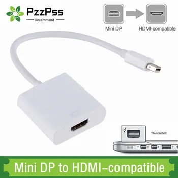 Mini DisplayPort DP-совместимый кабель-адаптер HD 1080P Thunderbolt-совместимый конвертер HDMI для Mac Macbook Pro Air