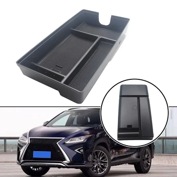 Коробка для хранения Центрального Подлокотника автомобиля из АБС-пластика для Lexus RX 450 h + 500 h 2023 2024, Коробки для хранения аксессуаров для интерьера автомобиля
