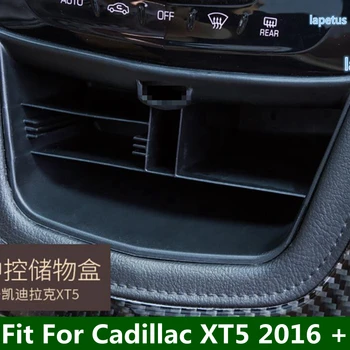 Многофункциональная коробка для хранения Lapetus на средней центральной консоли, держатель для телефона, пластиковый салон Cadillac XT5 2016-2021