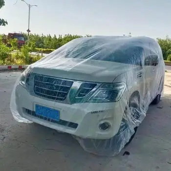 Водонепроницаемый автомобильный чехол Универсальный пылезащитный чехол для автомобилей, защищенный от царапин, Защитные чехлы для внедорожника, мини-автомобиля, хэтчбека