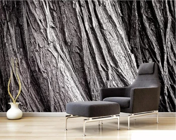 Beibehang Настенные обои винтажная текстура дерева ТВ фон стена гостиная украшение дивана настенная роспись 3d обои papel de parede