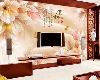 Beibehang Пользовательские обои фото большая фреска фоновые обои для гостиной 3D ТВ комната фреска фотообои для стен 3 d