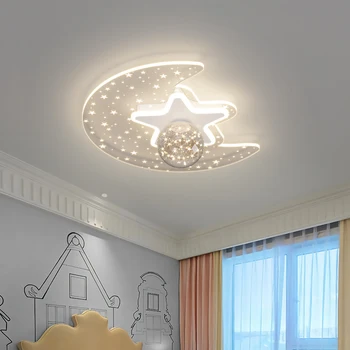 Современный Светодиодный потолочный светильник для гостиной, Креативный светильник для детской комнаты, потолочный светильник для спальни в Скандинавском стиле, Домашний светильник для внутреннего освещения