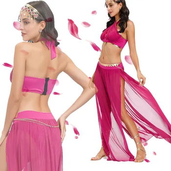 Индийское платье, женское танцевальное платье, Платье для арабских танцев, платье для танцовщицы, Женское платье для танца живота, Сексуальное индийское танцевальное платье, костюм