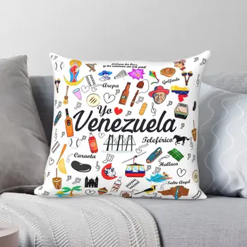 Венесуэла Прайд Принт узор Чехол для диванной подушки наволочка Украшение дома вечерние автомобильные постельные принадлежности
