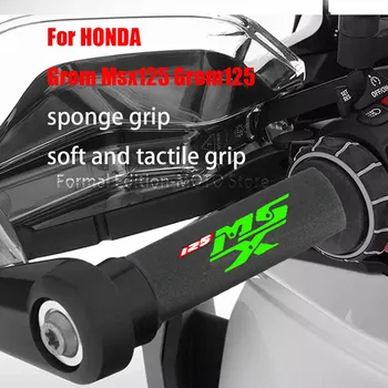 Мотоциклетная Губчатая ручка для HONDA Grom Msx125 Grom125 Противоударная Нескользящая Мотоциклетная ручка для HONDA Grom Msx125 Grom125