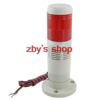 Красная промышленная Башенная лампа Звуковой сигнал, Предупреждающий Стопочный индикатор 12 В постоянного тока