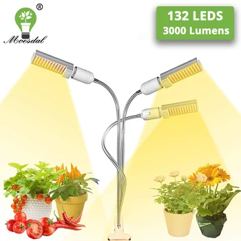 90 Вт светодиодный светильник для выращивания растений 380-840 Нм с зажимом, светодиодный светильник полного спектра для комнатных растений, лампа для выращивания цветов, лампа для выращивания рассады