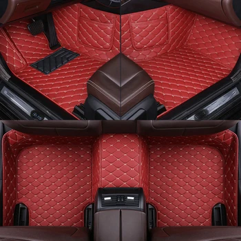 Изготовленный на заказ автомобильный коврик для Jaguar F-Type 2012-2022 года выпуска, автомобильные аксессуары, детали интерьера, сумки для хранения ковров