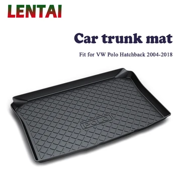 LENTAI 1 шт. задний багажник для хэтчбека VW Polo 2004 2005 2006 2007 2008 2009 2010 2011-2017 2018 Аксессуары для противоскользящих ковриков