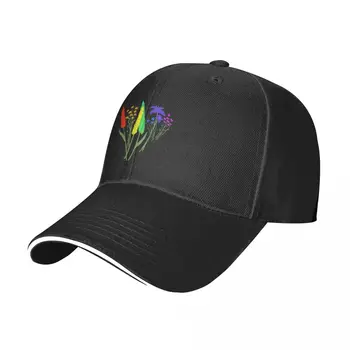 Инструментальная лента Тонкая Гордость Цветы Гей-кепка Бейсбольная кепка Лошадь Шляпа кепка для женщин Мужская