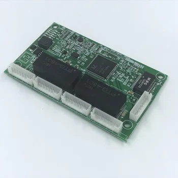 ANDDEAER-4/8-портовый Гигабитный Ethernet-коммутатор с 4/8-контактным разъемом 10/100/1000 м Концентратор 4/8-сторонний разъем питания Печатная плата OEM с отверстием для винта