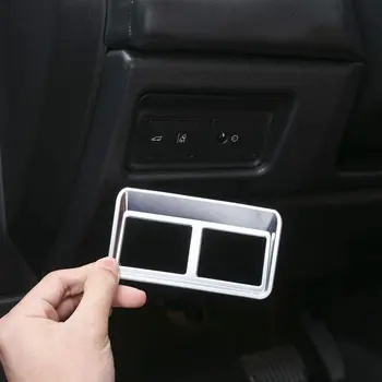 ABS Хромированный Переключатель задней двери, Кнопка Регулировки фар, накладка 1 шт. для Land Rover Discovery Sport