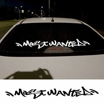 Граффити Самая разыскиваемая автомобильная наклейка Наклейка на переднее заднее Лобовое стекло Баннер Бампер Авто Виниловый Декор