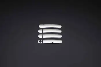 Чехлы для дверных ручек Seat Ibiza 4 (2009 2022) - St. Steel - HB - 5D