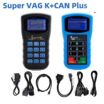 2023 Новейший Диагностический инструмент Super VAG K + CAN Plus 2.0 + Коррекция ошибок + Считыватель Pin-кода Super VAG K + CAN Plus 4.8