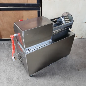 Коммерческий измельчитель овощей Электрическая бытовая машина для нарезки картофеля Машина для резки овощей из нержавеющей стали для продажи