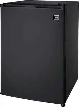 RFR283-ЧЕРНЫЙ Холодильник CURRFR283BK объемом 2,6 кубических фута с одной дверцей (черный)
