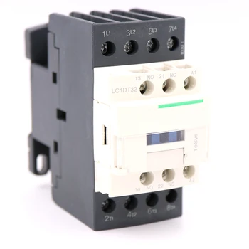 Электрический магнитный контактор переменного тока LC1DT32Q7 4P 4NO Катушка переменного тока LC1-DT32Q7 32A 380V