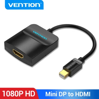 Vention Mini DisplayPort-Кабельный адаптер HDMI Thunderbolt 2 Конвертер между мужчинами и женщинами HDMI для Монитора MacBook Air Pro Mini DP