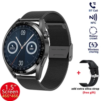 Для Samsung Galaxy A21 VIVO, мужские и женские наручные часы 2023, Умные часы, Водонепроницаемые часы, 1,5-дюймовый Фитнес-браслет, Электронные часы