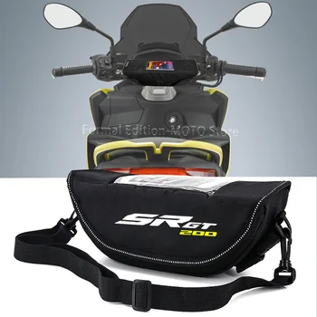 Для Aprilia SR GT 125 SR GT 200 2022-Пылезащитная и водонепроницаемая сумка для навигации на руле мотоцикла
