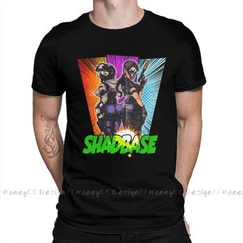 Shadbase Хлопковая Футболка с принтом комиксов Shadbase Camiseta Hombre Для Мужчин, Модная Уличная Рубашка В подарок