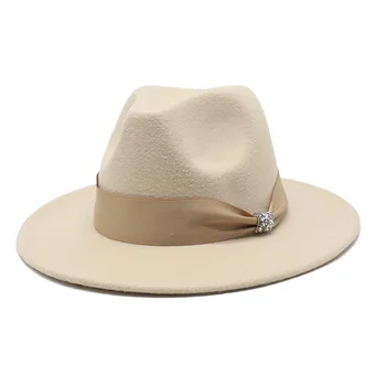 Женская шляпа британский цилиндр Мужская панама джазовая бесплатная доставка роскошная фетровая шляпа элегантные женские новинки 2023 модные элегантные шляпы цилиндр