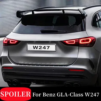 Для 2020-2023 Mercedes-Benz GLA Class W247 180 200 35 45 AMG Задняя Крышка Багажника Автомобиля Глянцевый Черный Спойлер Крылья Аксессуары