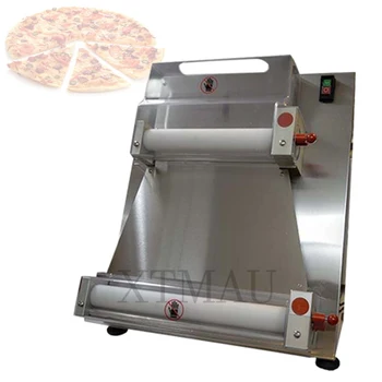 Коммерческая машина для прессования теста для пиццы Электрическая машина Для раскатки Теста, машина для производства основы для пиццы